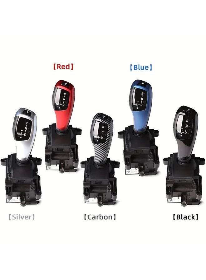 Carbon Fiber Pattern Gear Knob Cover Shift Lever For BMW F20 F22 F30 F35 F32 F36 F10 F18 - Image 3
